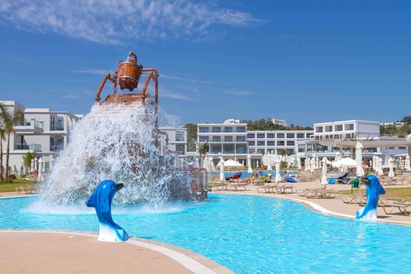 Asterias Beach Resort Afantou Exterior photo