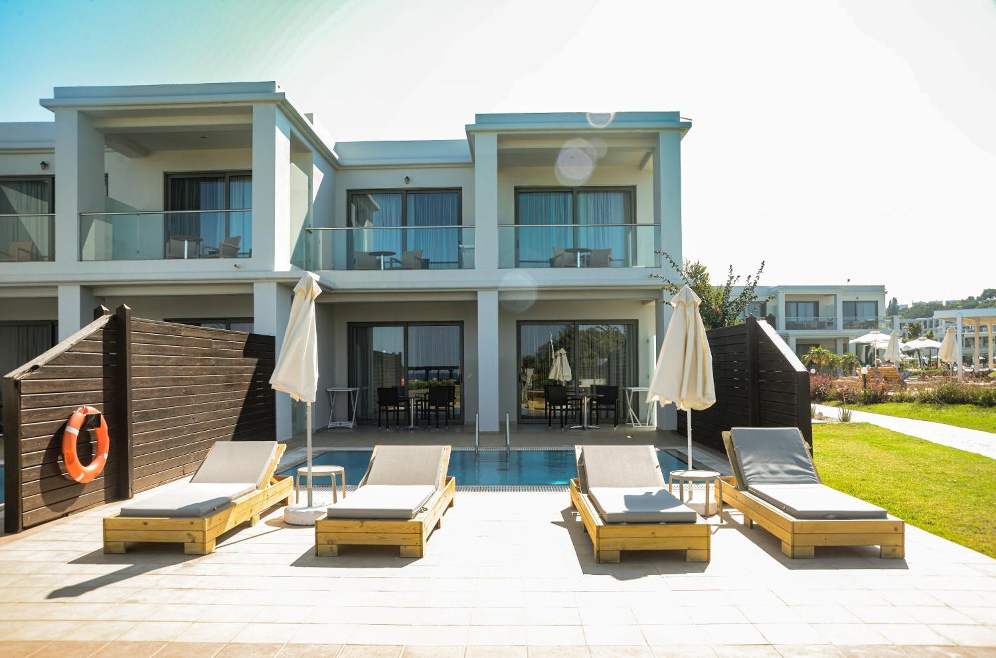 Asterias Beach Resort Afantou Exterior photo